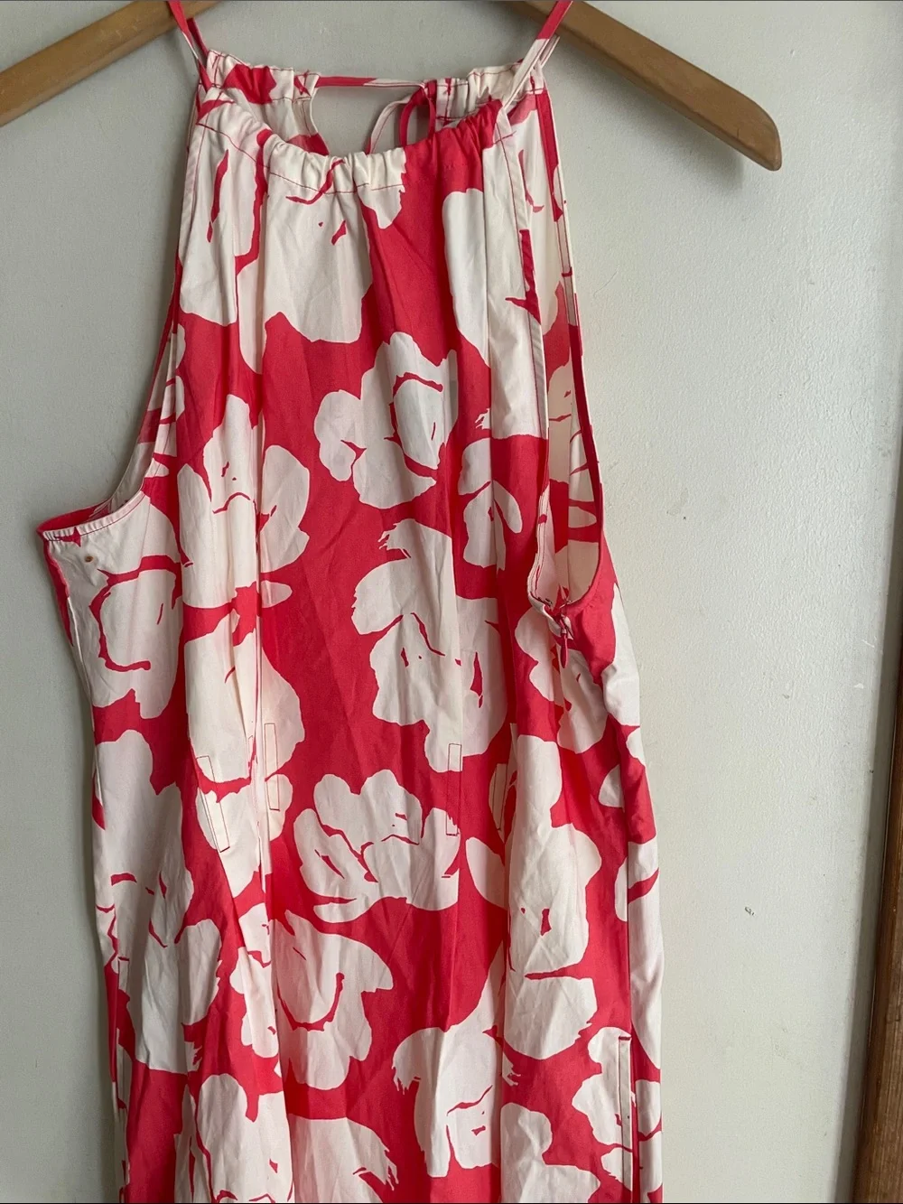 Banana Republic Floral Poplin Halter Midi Dress - Picture 3 of 15